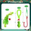 Bmmff 30Pcs Christmas Crafts for Kids Adults,Christmas Beaded Ornament Kit Decor DIY Accessories for Xmas Tree Decorations Holiday Party Supplies Decorations