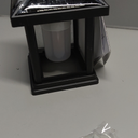 Solar Outdoor LED Lantern, 2700K Warm 7in. LED Soft White BLANK SIDE FRAME