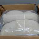 EVERGRACEHOME Stonewashed Cotton Quilt Set King Size, Ultra Soft Oversized Bedspread Coverlet Set, Lightweight Crinkle Box Stitch Bedding Sets for All Season, with 2 Shams, Flax Beige (King/Cal King (108" X 96"))