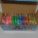 24Pcs Glow in the Dark Party Supplies for Kids/Adults, Flashing Light up Toys LED Bracelets Halloween Glow Sticks, Mardi Gras Party Favors Carnival Birthday Concert Gifts Accessory