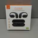 iLive Electronics 16mm Driver Clear Truly Wireless Open Ear Earbuds, Black, IAEBTO34B