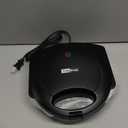 Pizzelle Maker with Non-Stick Coating, Electric Pizzelle Cookie Baker Press with Snowflake Pattern, Make Two 4 Inch Traditional Italian Waffle Cookies at Once, Recipe Included