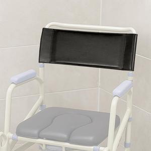 Shower Chair Backrest Cushion Replacement,Waterproof Non-Slip Support Pad for Elderly, Disabled, Injured Ergonomic PVC Back Pad for Commode or Shower Chair