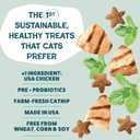 Shameless Pets Crunchy Cat Treats - Kitty Treats for Cats with Digestive Support, Natural Ingredients for Kittens, Healthy Flavored Feline Snacks - Variety Pack, 3-Pk