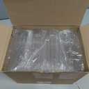 Ninehaoou 12 Pcs Plastic Small Cylinder Vases for Centerpieces Wedding Decoration, Clear Ribbed Bud Flower Vases Bulk for Wedding Bridal Shower Birthday Living Room Table Decor (5.5 Inch,Cylinder)