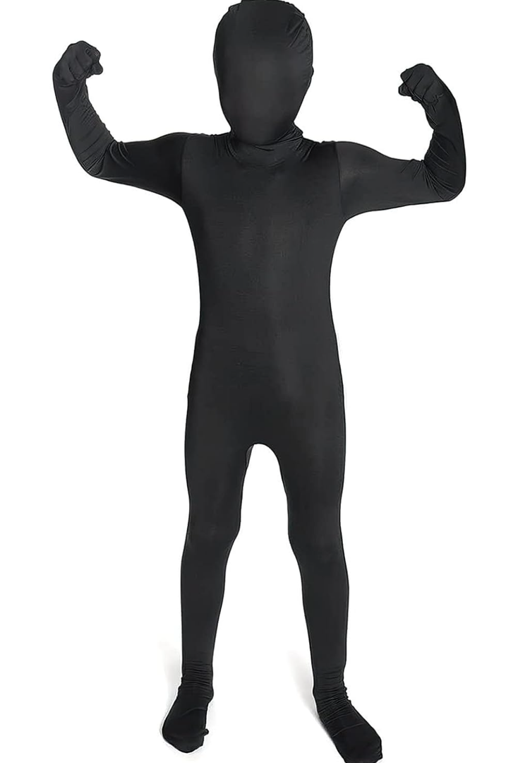 Morphsuits Kids Bodysuit Full Body Suit Halloween Costume, Skin Suit For Boys, S