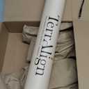 TerrAlign Premium Grounding & Earthing Mat 2416 in  Carbon-Infused PU Pad with 15-ft Cable and Outlet Tester Pen for Desk, Bed & Yoga | Stress Relief and Sleep Support