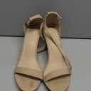 Ankis Heels for Women Open Toe Ankle Strap Chunky Heel Sandals 2.75 Inch, Size: 9.5