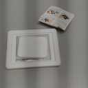 BERFY Camera Lens Protector for iPhone Air, Glitter Bling Aluminum Alloy Metal Ring, 9H Tempered Glass Camera Cover Screen Protector Accessories, Anti-Scratch, Case Friendly, Purple