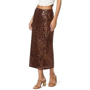 The Drop Women's Bianca Sequin Midi Skirt S