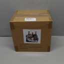 Christmas Village Houses with LED Lights, Hot Air Balloons, Snow Mountain, 8 Christmas Music, Animation Village Indoor Tabletop Decorations for Home