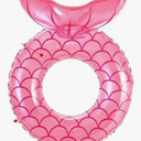 Inflatable Swimming Ring, Cute Pool Float Tube Decorations Swim Tubes Outdoor Pool Beach Water Floats Party Supplies Floaties