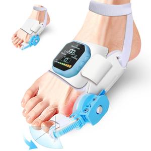 Bunion Corrector with Foot Massager, Innovative Bunions Correction Fix for Women Men, Adjustable Big Toe Separators Bunion Splint with Muscle Stimulator for Right/Left Feet Bunion Pain Relief Therapy