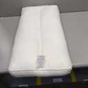 MINUPWELL Knee Pillow for Side Sleepers - Between Leg & Under Knee Pillow for Back Sleepers - Leg Pillow with 850G 7D Alternative for Relieving Leg, Back, and Knee Pain - 100% Cotton Fabric - White
