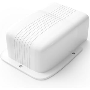 5'' Entry Wall Cover Line Set Cover Kit Accessories for Ductless Air Conditioners and Heat Pumps, PP Decorative Upgraded UV-Proof Strong& Durability