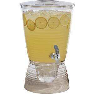 CreativeWare Bark Beverage Dispenser, 2.5 Gallon, Clear, (Pack of 1)
