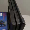 2 Step Folding Stool Non Slip 250 lb Capacity Foldable Step Stool 8 and 17 Inch Dual Height Portable Foot Stool for Kitchen Bathroom Black