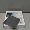 usmile C10 Portable Water Flosser  Travel-Friendly, 95-Day Battery, 4 Modes, 360 Nozzle, 180ml Tank, IPX7 Waterproof, Dentist-Recommended for Braces, Implants & Sensitive Gums (Inkstone Black)