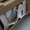 Wooden Sandbox with Lid & Canopy Cover, 48x48 Large Outdoor Sand Box for Kids Ages 4-8, with Foldable Bench Seats, UV-Resistant & Adjustable Height Roof & Bottom Liner