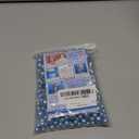 MACIOZE 300Pcs Pearl Vase Filler, Lightblue No Hole Faux Pearl Beads for Centerpieces Vases, Candle Centerpieces, Wedding Birthday Party Home Decor 8/10/14/20mm