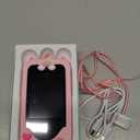 Kids Smart Phone with Dual Camera, Game & Music Player, Toddler Learning Play Toy Cell Phone, Gifts for Girls, Christmas, Birthday, Age 3-10, Light Pink