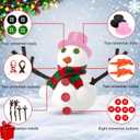 Do You Want to Build a Snowman,9 Pack Putty Slime Kit with Snowman Accessories,Build, Melt & Rebuild Fun,Stress Relief Toy Party Favors Birthday Gifts for Girls and Boys.