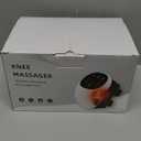 Knee Massager, 3-in-1 Cordless with Heat and Red Light, Comfort 3 Vibration Modes and 3 Heating Levels, Long Battery Life, Rechargeable, White