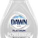 2 x Dawn Platinum Plus Powerwash Free & Clear Spray, 16 Oz