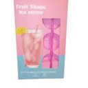 Ice Cube Straw Mold, Pack of 3