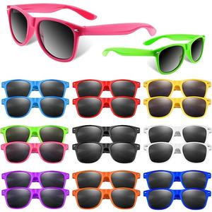 BOUBONI 10/20/40 Pack Kids Sunglasses Bulk Retro Party Favors for Wedding Beach Summer Pool Party Supplies Goodie Stuffers (20, Mixed Color A)