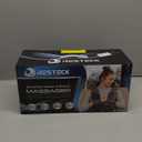 RESTECK Massagers for Neck and Back with Heat - Deep Tissue 3D Kneading Pillow, Electric Shiatsu Shoulder Massage, Foot, Legs,Body - Relieve Muscle Pain - Office, Home & Car (Black/Grey)