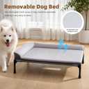 Elevated Cooling Dog Bed, Orthopedic XL Cot 49"x33"