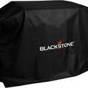 Blackstone 5482 Griddle Cover Fits 36 inches Cooking Station with Hood Water Resistant, Weather Resistant, Heavy Duty 600D Polyester Flat Top Gas Grill Cover with Cinch Straps, Black 36"