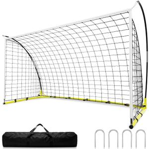 Soccer Goal for Backyard, 126 ft /64 ft Portable Soccer Goal Net, Quick Setup Soccer Goals with 1 Carry Bag