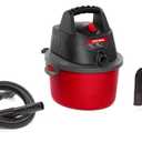 CRAFTSMAN CMXEVBE17250 2.5 Gallon 2.5 Peak HP Wet Dry Vac, Portable Shop Vacuum Wet and Dry with Filter Bag, Hose and Attachments for Cleaning in the Home