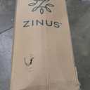 Zinus 12 Inch California King Green Tea Memory Foam Mattress [New Version], Fiberglass Free, Medium Firm Feel, Zoned Pressure Relief, Certified Safe Foams & Fabric, Mattress in A Box (White)