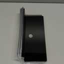 Maitys 8 Pcs Acrylic Floating Shelves 9 Inches Adhesive Wall Mounted Shelves No Drill Hanging Acrylic Wall Display for Living Room Bathroom Bedroom Kitchen Office(Black)