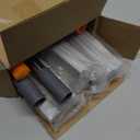 Sponge Mop,Masthome PVA Squeeze Mop with 3 Absorbent Mop Refills,Sponge Mops for Floor Cleaning,Easy Squeeze Roller Mops for Kitchen Bathroom Office (Orange)