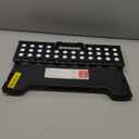 Flottian 5" Folding Step Stool for Adults and Kids 15-Inch Extra Wide Stool Holds Up to 300 lbs,Non-Slip Folding Stools with Handle,Compact Plastic Foldable Step Stool for Bathroom,Kitchen,ect (Black)