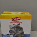 Glad ForceFlex MaxStrength Kitchen Trash Bags, 20 Gal, Fresh Clean Febreze, 80 Ct