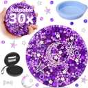 Reusable Picky Fidget Pad, Skin Picking Fidget Toys, Remeltable Picking Pad, Sensory Pick Pad, Valentine Gift for Adults with Anxiety, ADHD, Trichotillomania or Dermatillomania