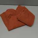 SUBRTEX Stretch Armrest Covers Spandex Arm Covers for Chairs Couch Sofa Armchair Slipcovers for Recliner Sofa with Twist Pins 2pcs (Brick)