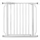 29-48 inch BalanceFrom Easy Walk-Thru Baby and Pet Safety Gate with Hold-Open and Auto-Close Adjustable Steel Barrier for Stairs, Doorways, and Hallways, No Drilling Installation 