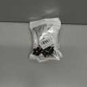 4 x Daisy Car Decoration Flower Air Vent Clip Air Conditioning Outlet Clip (4PCS-Black-No Scent)