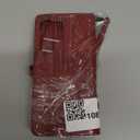 XcaseBar Compatible with Samsung Galaxy S25 Ultra Wallet case with Zipper Credit Card HolderRFID Blocking,Flip Folio Book PU Leather Phone case Shockproof Cover Women Men for S25 Ultra case Red