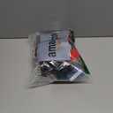 SCENEREAL Dog Christmas Outfit - Elk Hat and Buffalo Scarf Costumes Set for Large Dogs, Funny Pet Xmas Holiday Outfits Clothes, Puppy Cosplay Party Apparel Accessory