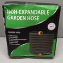 Garden Hose 50ft, Non-Expanding Flexible Hose with 10 Function Nozzle, Lightweight, Kink Free, Sturdy, Leak-Proof, Portable, Water Hose 50ft for Outdoor, Yard, Lawn, Car Wash and Camper Use