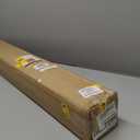 Cordless Bamboo Roman Shades for Windows, Blinds Size (34" W 64" H) Colour (Highfield Teak)