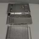 REDCAMP Wood Burning Folding Camp Stove Stainless Steel Grid, Portable Collapsible Backpacking Stove Survival Rocket Stove for Hiking Outdoor Tent Camping Picnic BBQ, Samll