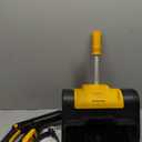 Cordless Snow Shovel Compatible with DeWalt 20V MAX Battery (No Batttery), 11" Lightweight Electric Snow Blower with 20FT Max Throw & Adjustable Handle, Snow Thrower for Driveway, Deck, Patio & Steps (Black+Yellow)